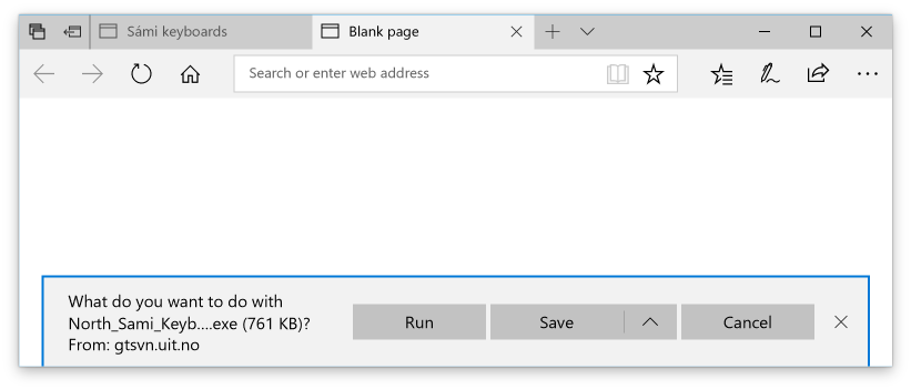 sami on windows 10